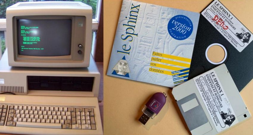 La société Le Sphinx au début du digital