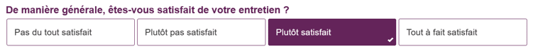 Échelle de notation en quatre points