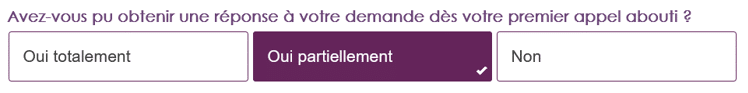 Question pour mesurer le FCR avec des nuances