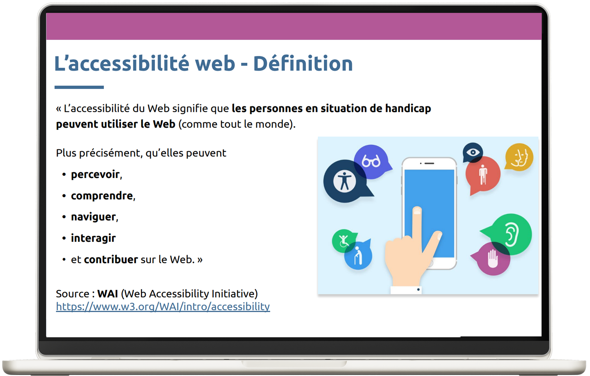 Webinaire accessibilité le Sphinx